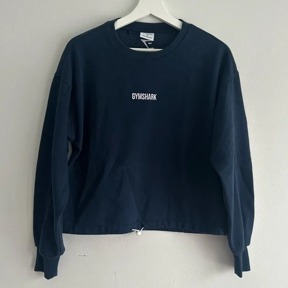 Gymshark Blue Crewneck Sweatshirt Medium - Picture 1 of 6
